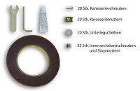 Kotfl&uuml;gelverbreiterung "Pocket Style" HSP passend f&uuml;r Ford Ranger 2016-2018