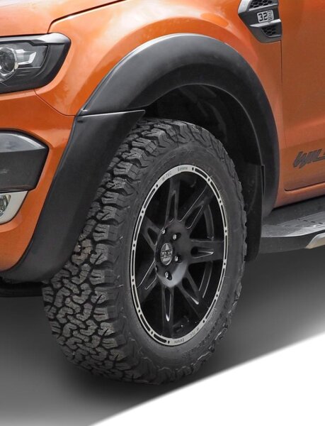 Fender flare smooth HSP fitting Ford Ranger 2016-2018