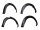 Fender flare smooth HSP fitting Ford Ranger 2016-2018