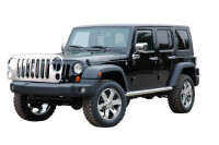 K&uuml;hlergrillblende Edelstahl HSP passend f&uuml;r Jeep Wrangler JK 2007-2017