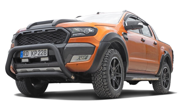 K&uuml;hlergrill schwarz HSP passend f&uuml;r Ford Ranger 2016-2018