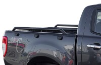 Pickup bed rail set (2 pcs) 1135mm black powder coated HSP
