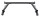 Ladder rack black HSP fitting Pickups (1 pcs)