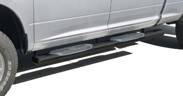 Schwellerrohre 6" schwarz mit Trittfl&auml;che HSP passend f&uuml;r Dodge Ram Quad Cab 2009-2018