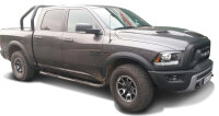 Side bars 3" black HSP fitting Dodge Ram Crew Cab...