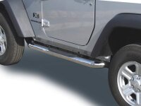 Side bars stainless steel HSP fitting Jeep Wrangler TJ...