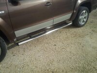 Side bars stainless steel HSP fitting VW Amarok 2010-2020...