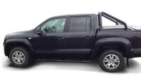 Side bars black HSP fitting VW Amarok 2010-2020 Double Cab