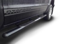 Side bars black HSP fitting VW Amarok 2010-2020 Double Cab
