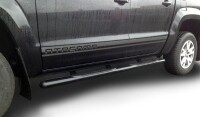 Side bars black HSP fitting VW Amarok 2010-2020 Double Cab