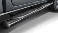 Side bars black HSP fitting VW Amarok 2010-2020 Double Cab