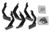 Side bars black HSP fitting VW Amarok 2010-2020 Double Cab