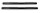 Side bars black HSP fitting VW Amarok 2010-2020 Double Cab