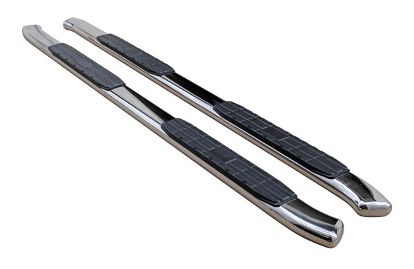 Side bars 4" stainless steel HSP fitting Dodge Ram Crew Cab 2019-