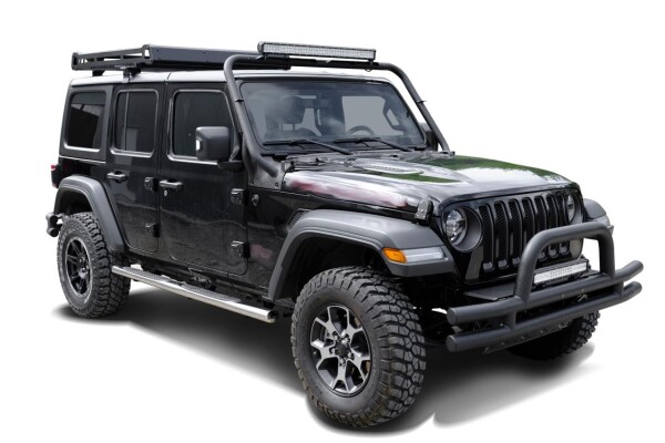 Schwellerrohre Edelstahl HSP passend f&uuml;r Jeep Wrangler JL 2018- 4-door