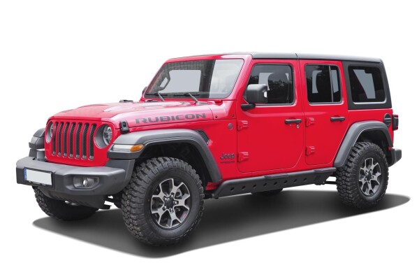 Schwellerrohre Rock Rails HSP passend f&uuml;r Jeep Wrangler JL 2018- 4-door