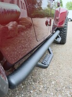 Black Rock Schwellerrohre passend f&uuml;r Jeep Gladiator JT &ndash; Ausf&uuml;hrung 28210