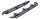 Black Rock side bars fitting Jeep Gladiator JT &ndash; version 28215
