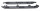 Black Rock side bars fitting Jeep Gladiator JT &ndash; version 28215