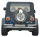 Doppelrohr-rear bumper stainless steel HSP fitting Jeep Wrangler