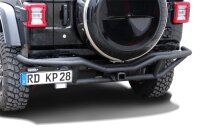 Black Rock rear bumper &Oslash; 63,5 mm fitting Jeep...