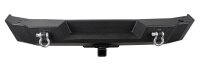 Rear bumper black HSP fitting Jeep Wrangler JK + spare wheel carrier