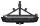 Rear bumper black HSP fitting Jeep Wrangler JK + spare wheel carrier