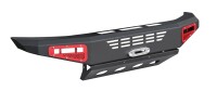 Front bumper steel black + UFS HSP fitting Suzuki Jimny 2018-