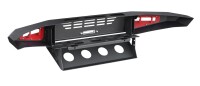 Front bumper steel black + UFS HSP fitting Suzuki Jimny 2018-