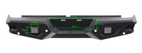 Rear bumper black HSP fitting Ford Ranger 2012-2022 without tow bar