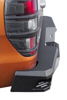 Rear bumper black HSP fitting Ford Ranger 2012-2022 without tow bar