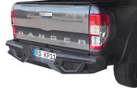 Rear bumper black HSP fitting Ford Ranger 2012-2022 without tow bar