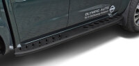 Running Boards "Shark-Design" HSP passend f&uuml;r Nissan Navara NP300 2015- Doppelkabine