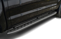 Running boards "Shark-Design" HSP fitting Ford Ranger 12-22 &amp; Raptor 19-22 Double Cab