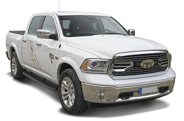 Running boards "Shark-Design" HSP fitting Dodge Ram Crew Cab 2009-2018