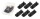 Running boards "Shark-Design" HSP fitting Toyota Hilux 2016- Double Cab