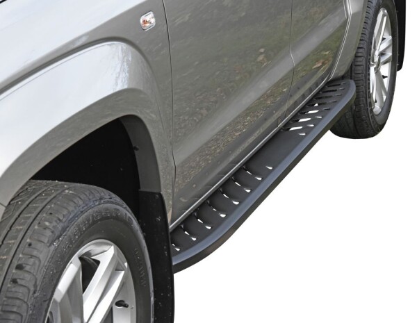 Running boards "Shark-Design" HSP fitting Isuzu D-Max 2019- Double Cab