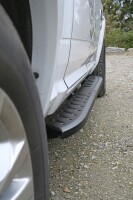 Running boards "Shark-Design" HSP fitting Isuzu D-Max 2019- Double Cab