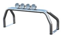 Roll bar stainless steel 63 mm adjustable large (170-190...