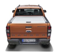 HSP Ladekantenabdeckung + &Uuml;berrollb&uuml;gel Edelstahl passend f&uuml;r Ford Ranger Doppelkabine