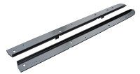 HSP Ladekantenabdeckung + &Uuml;berrollb&uuml;gel Black Stealth mit Gep&auml;ckkorb passend f&uuml;r Ford Ranger 2016-2022 Doppelkabine