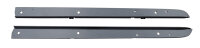 HSP Ladekantenabdeckung + &Uuml;berrollb&uuml;gel Black Stealth mit Gep&auml;ckkorb passend f&uuml;r Ford Ranger 2016-2022 Doppelkabine