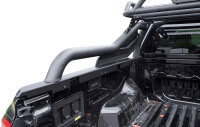 HSP Ladekantenabdeckung + &Uuml;berrollb&uuml;gel Black Stealth mit Gep&auml;ckkorb passend f&uuml;r Ford Ranger 2023- Doppelkabine