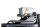 Roll bar Black Stealth 76 mm with luggage basket fitting Ford Ranger Raptor 2019-2022