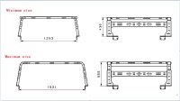 Bed Rack HSP fitting Jeep Gladiator 2019-