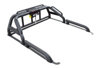 Black Hunter &Uuml;berrollb&uuml;gel passend f&uuml;r Toyota Hilux 2016- Doppelkabine + Seilwindenplatte