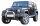 Skid plate Alu black HSP fitting Jeep Wrangler JK 2007-2017