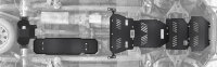 Skid plate aluminium 6-piece HSP fitting Ford Ranger 2012-2018