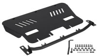 Skid plate aluminium 6-piece HSP fitting Ford Ranger 2012-2018
