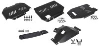 Skid plate aluminium 5-piece HSP fitting Ford Ranger 2019-2022